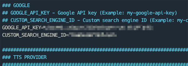 Google Custom Search API  CUSTOM SEARCH ENGINE ID 